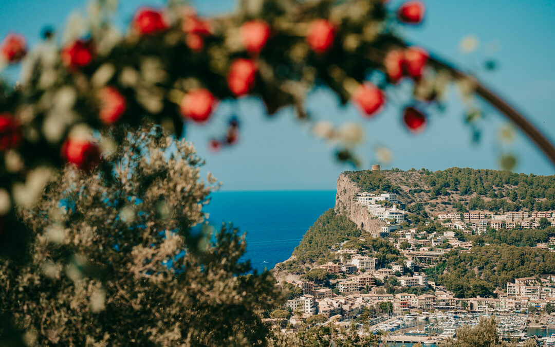 Hochzeit mit Blick über Port de Soller