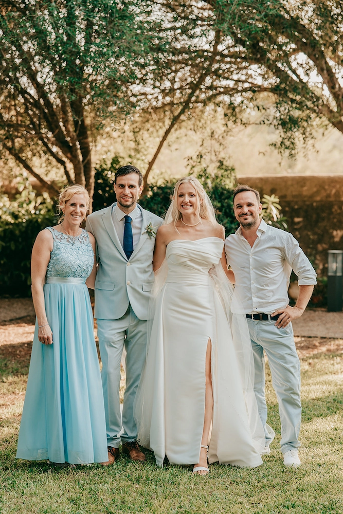 Sophie-Richard-Hochzeit-Mallorca-333 Sophie und Richard mit Hernán und Sandra