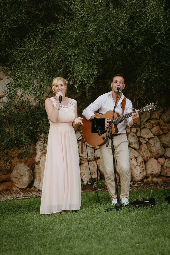 Empfang auf Finca Gomera