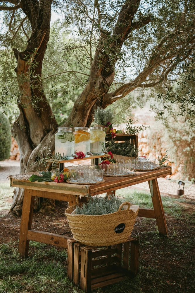 Welcome Drink vor der Trauung