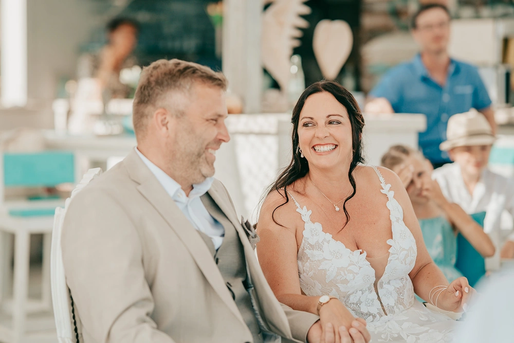 Julia & Jens in der Zeremonie in der Träumeria