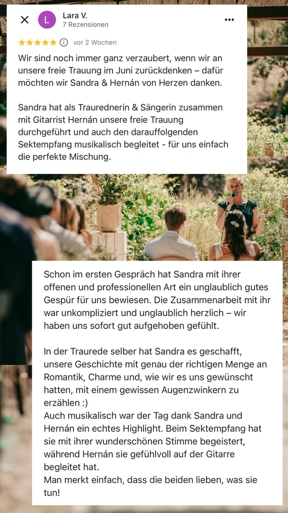 Revies Lara & Kai freie Trauung Terra Iòn