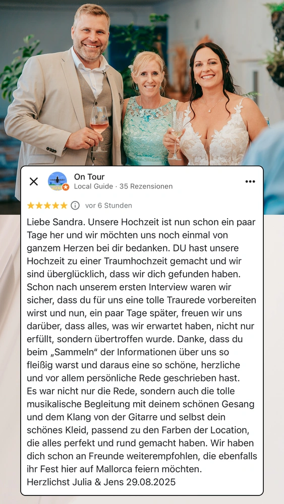 Feedback Julia & Jens