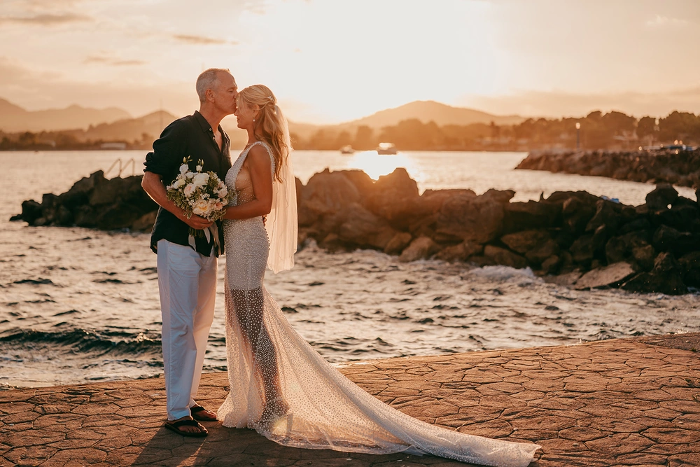 Sarah & Alex im Abendlicht