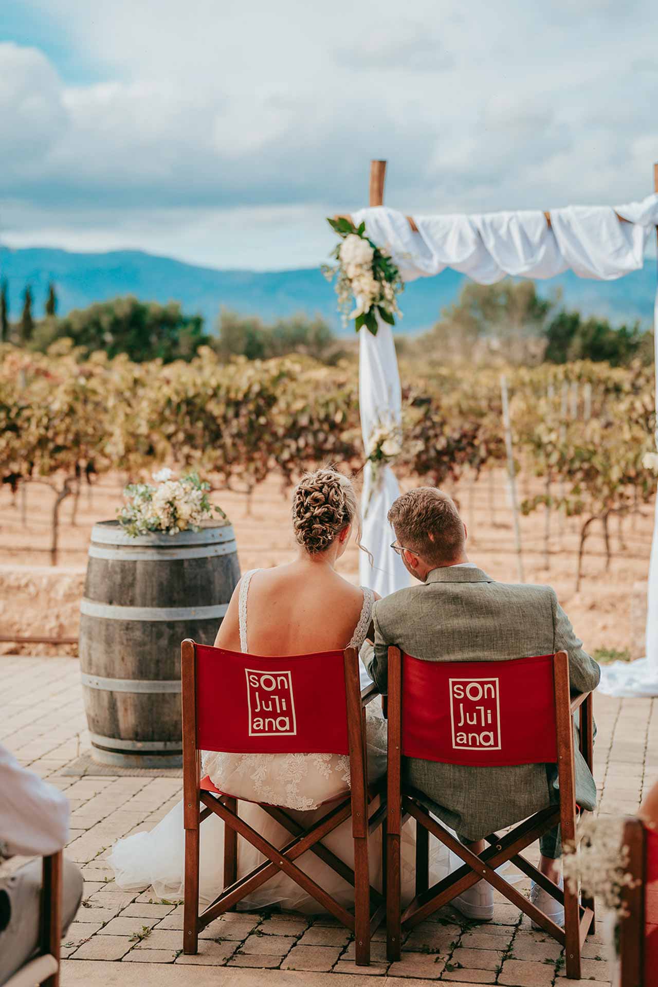 Freie Trauung auf einer Bodega auf Mallorca