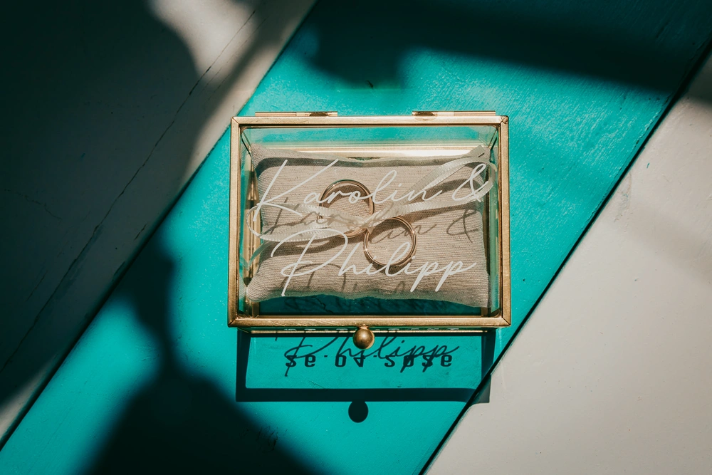 Ringe in Box