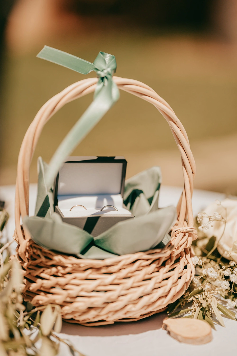 Ringe stehen schon bereit