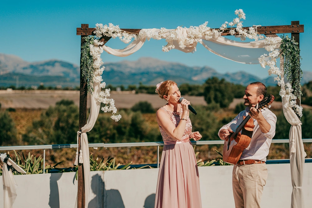 Sandra Backwinkel & Hernán Filippini zur Bodega-Hochzeit