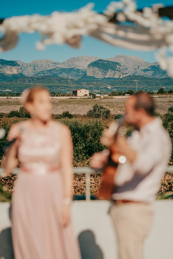 Bodega-Hochzeit mit Weitblick